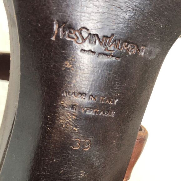 YSL heeled sandals - Picture 8 of 8